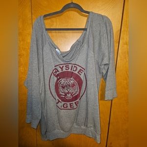 Off the shoulder Saved by the Bell Sweatshirt - 3